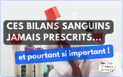 Bilans sanguins fonctionnels : ces analyses oubliées mais essentielles